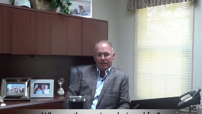 Sean Denny at his desk, walking through the full process of selling a veterinary practice